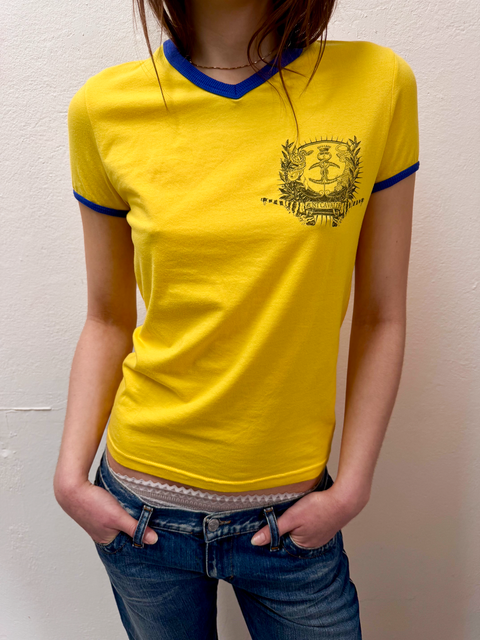 s0106 just cavalli team sweden vintage tee