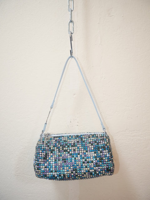 2000's juicy couture rhinestone barrel bag