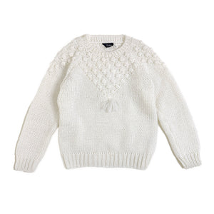 70’s popcorn knit sweater