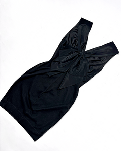 Moschino 90’s bow back bodycon dress