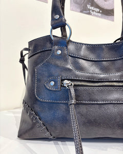 Dark grey city bag