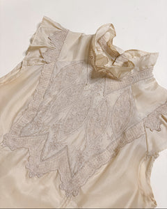 Karen Millen intriciate lace silk top