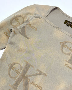 Calvin Klein logo long sleeve top