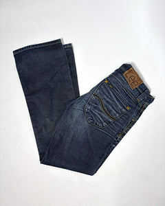 Loose fit dark wash Lee jeans