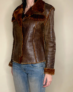 70’s Italian shearling jacket