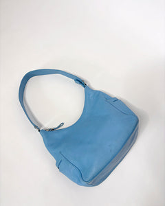 Light blue shoulder bag