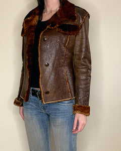 70’s Italian shearling jacket