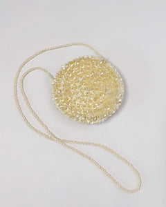 Pearlescent floral 90’s party bag