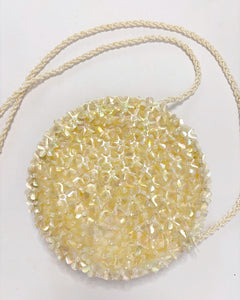 Pearlescent floral 90’s party bag