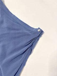“Minimal drama” Upcycled 90’s silk set