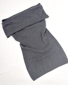 Off shoulder soft knit mini dress