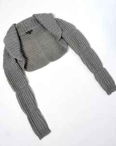 Long sleeve 2000’s mohair knit bolero