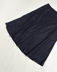 90’s polkadot midi skirt