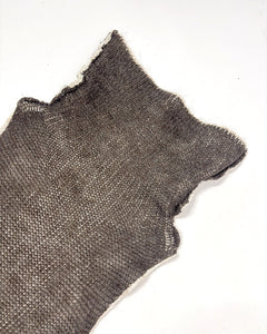 Italian mohair blend turtleneck sleeveless mini dress