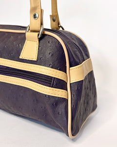 Plum purple 2000’s bowling bag