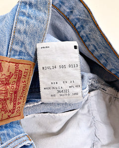 Levis 501 Made in USA W34