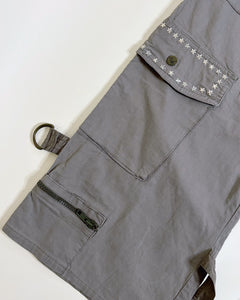 Star studded baggy cargo pants