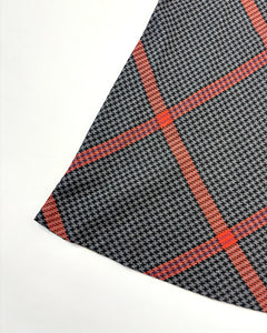 Plaid twee shift dress