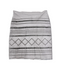 Silver velvet trim mesh layered mini skirt