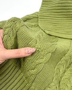 Safety pin cotton knit bolero