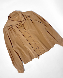 Scarf tie 90’s silk shirt