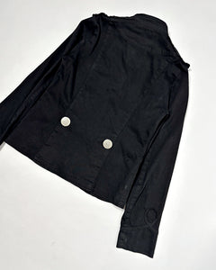 Military marching band large buttons jacket