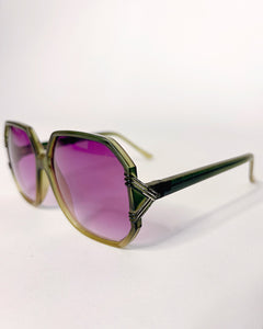 70’s Italian purple shade sunglasses