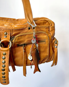 Fishing lure bag charm