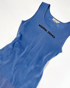 “Minimal drama” Upcycled 90’s silk set