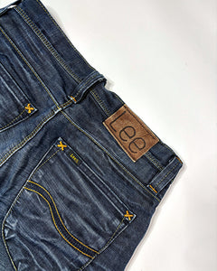 Loose fit dark wash Lee jeans