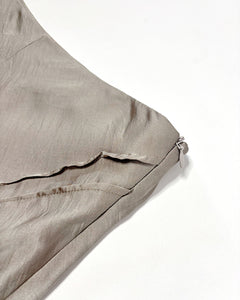 Giorgio Armani 90’s khaki midi skirt
