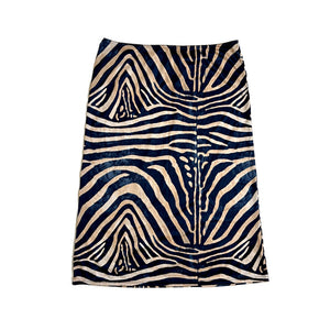 Tiger print 90’s midi skirt