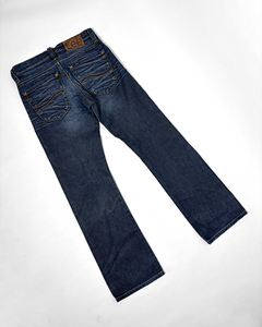 Loose fit dark wash Lee jeans