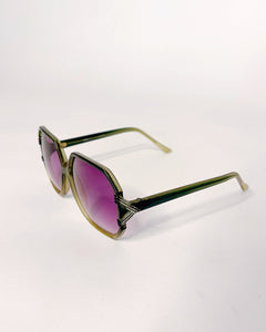 70’s Italian purple shade sunglasses