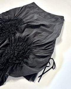 Ruched volume skirt
