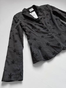 Moschino Jeans embroidered star blazer