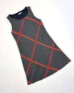 Plaid twee shift dress