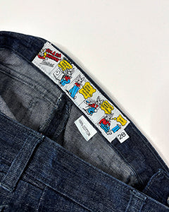 Gul&Blå 90’s dark wash bootcut denim