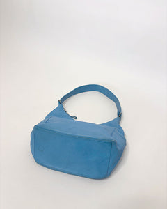 Light blue shoulder bag