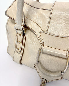 Dolce & Gabbana D-ring satchel leather bag