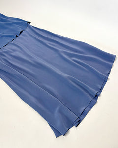 “Minimal drama” Upcycled 90’s silk set