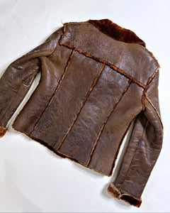 70’s Italian shearling jacket