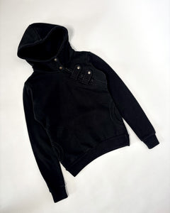 Asymmetric buttoning 2000’s hoodie