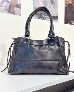 Dark grey city bag