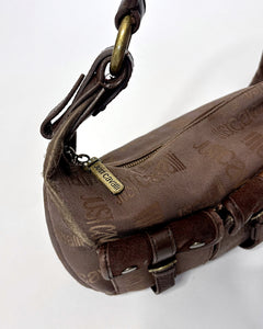 Roberto Cavalli utility pockets monogram bag