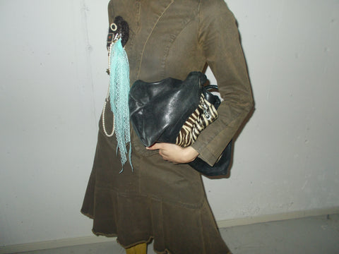 Assorted pins, pearls and lace ribbon knit brooches