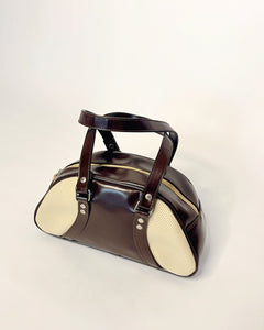 Dark brown 2000’s bowling bag