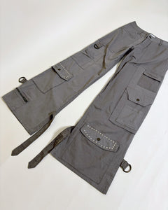 Star studded baggy cargo pants