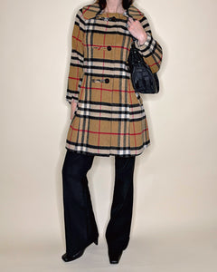 Burberry cashmere twee style coat