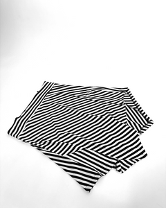 Asymmetric stripe 2000’s midi skirt